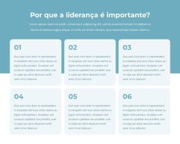 Programa De Líderes Ativos Modelo HTML CSS Simples