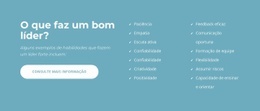 Bom Líder - Inspiração Da Página De Destino