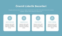 Önemli Liderlik Becerileri