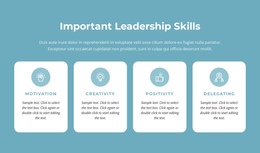 Important Leadership Skills