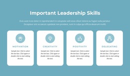 Important Leadership Skills