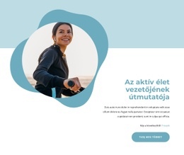 Aktív Élet Útmutató - Webhelysablon Ingyenes Letöltése