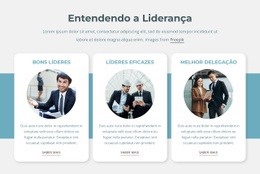 Líderes Pensam Fora Da Caixa - Construtor De Sites Profissionais Personalizáveis