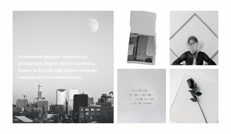 Little things for style Squarespace Template Alternative