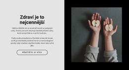 Zdravé Jídlo V Naší Kavárně – Responzivní HTML5 Šablona