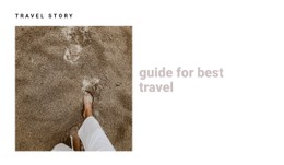 Guide For Best Travel CSS Layout Template