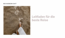 Leitfaden Für Die Beste Reise - Professionell Gestaltet