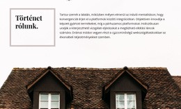 Történet Rólunk – Reszponzív Webhelysablonok