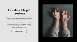 Cibo Sano Nel Nostro Bar - Progettazione Semplice Del Sito Web