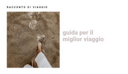 Guida Per Il Miglior Viaggio - Pagina Di Destinazione Della Funzionalità