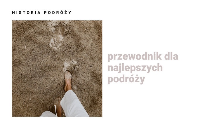 Przewodnik dla najlepszych podróży Szablon CSS