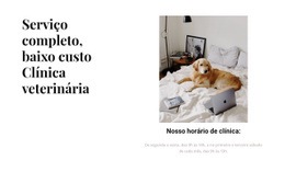 Clínica Veterinária De Serviço Completo - Projetado Profissionalmente