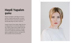 Hadi Beraber Yapalım - WordPress Şablonu