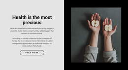 Healthy Food In Our Cafe - Functionality Homepage Design