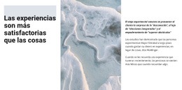 Paisaje De Invierno: Plantilla De Sitio Web Sencilla
