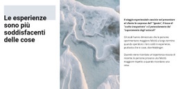 Paesaggio Invernale Modello CSS Premium