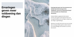 Winter Landschap Website Sjabloon