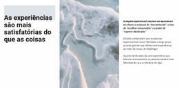 Paisagem De Inverno - Modelo HTML5 Responsivo
