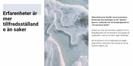 Vinterlandskap - Vacker Färgsamlingsmall