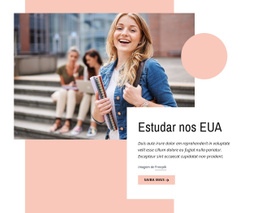 Estudar No Reino Unido - Maquete Do Site