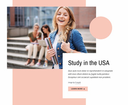 Ready To Use Site Design For Study In The UK