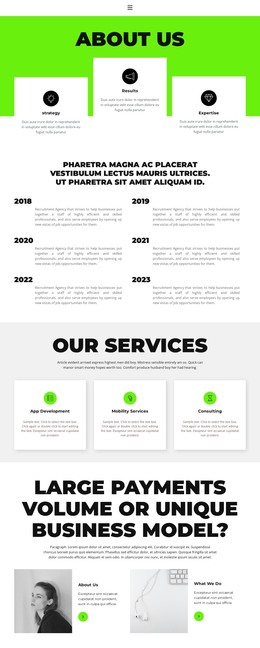 About - CSS Template by Nicepage