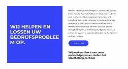 Premium Websitemodel Voor Hulp Bij Het Organiseren Van Alles