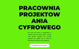 Duży Tytuł I Tekst - Szablon Witryny