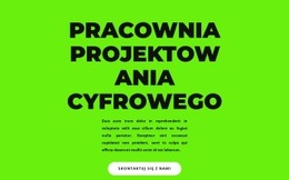 Ekskluzywny Jednostronicowy Szablon Dla Duży Tytuł I Tekst