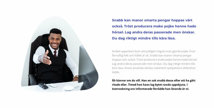 Första konsultationen är gratis CSS -mall