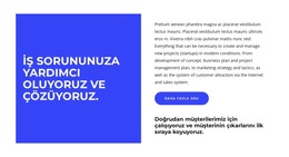 Her Şeyi Düzenlemeye Yardımcı Olun - HTML Şablon Kodu