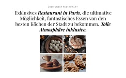 Galerie Mit Geschirr - Integrierte CMS-Funktionalität