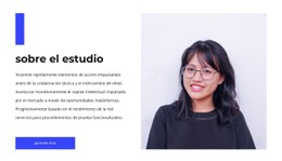 Vista De Estudio Plantilla De Sitio Web CSS Gratuita