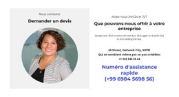 Toutes Sortes De Contacts – Modèle De Site Web Gratuit