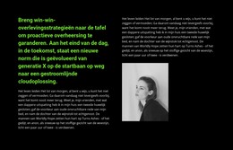 Grote Tekstblokken - Responsieve Website