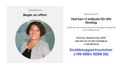 Alla Typer Av Kontakter - Gratis Webbplatsmall