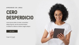 Cero Desperdicio - Plantilla Personalizable