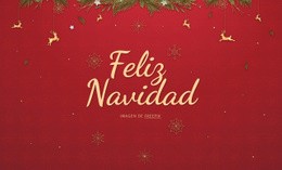 Feliz Navidad - Tema Personalizado De WordPress