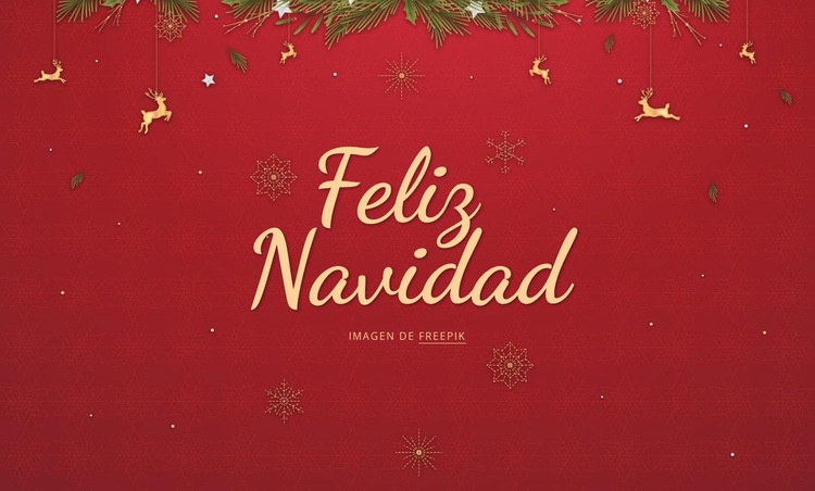 Feliz Navidad Tema de WordPress