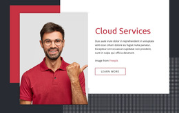Cloud Services - Custom HTML5 Template