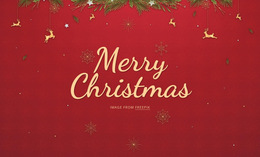 Merry Christmas - Easy-To-Use HTML5 Template