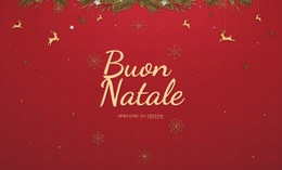 Buon Natale - Drag And Drop HTML Builder