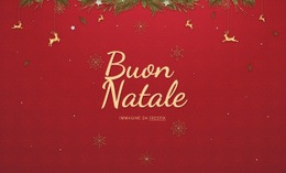 Buon Natale - Codice Modello HTML