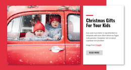 Christmas Gift For Kids Joomla Template Editor