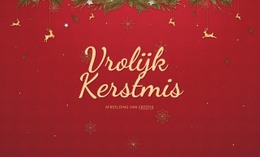 Vrolijk Kerstfeest - Inspiratie Voor Landingspagina'S