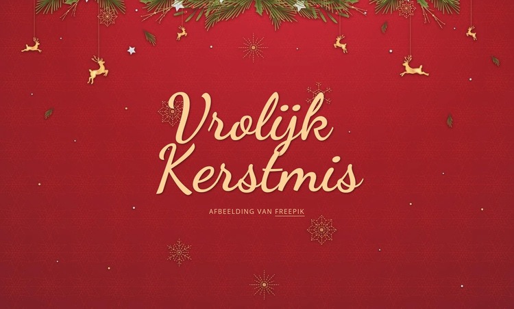 vrolijk kerstfeest Sjabloon