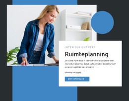 Ruimteplanning - Gratis Html5-Themasjablonen