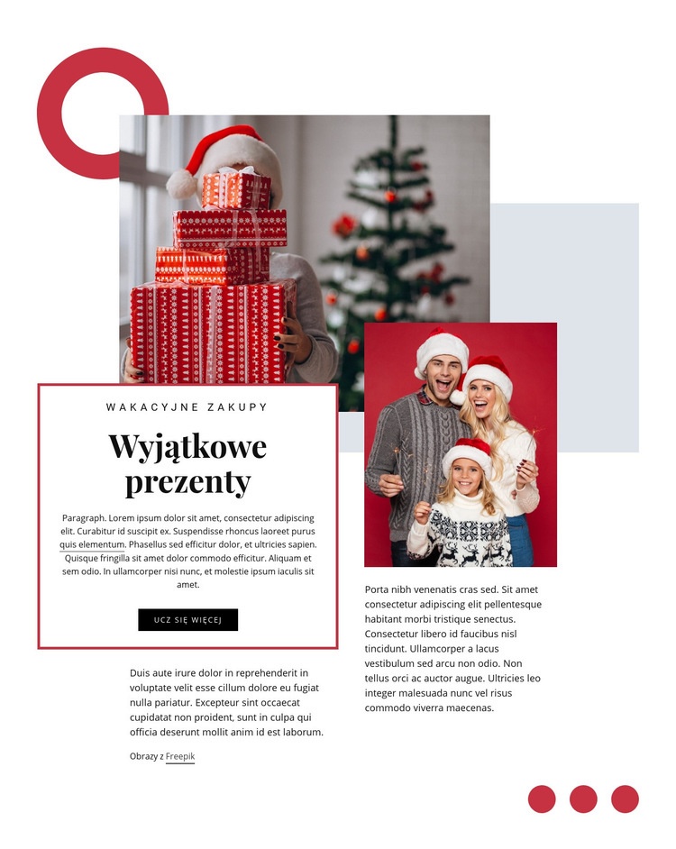 Wyjątkowe prezenty Wstęp