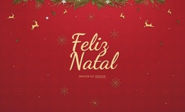 Feliz Natal - Código Do Modelo HTML