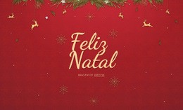 Modelo Joomla Pronto Para Usar Para Feliz Natal